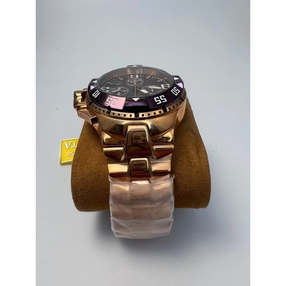 #W017 Invicta Reserve Excursion 33347 Swiss Quartz Diamond 50mm Men's Watch